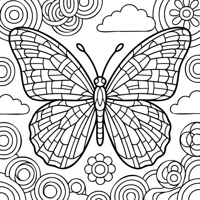 butterfly — Hard level