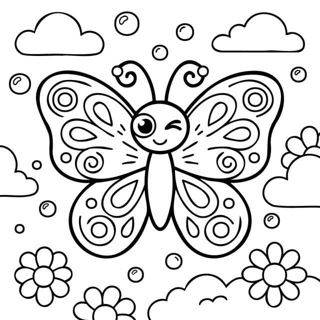 butterfly — Normal level